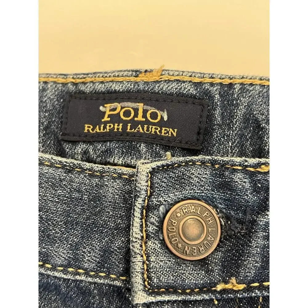 NWT POLO RALPH LAUREN BIG GIRLS DENIM Spring I Blue SKIRT Size 16